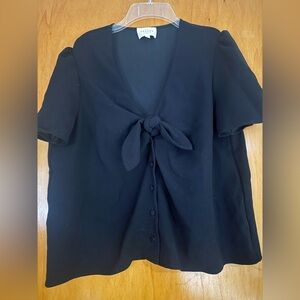 Sezane Eloine Blouse Noir. - Size 42